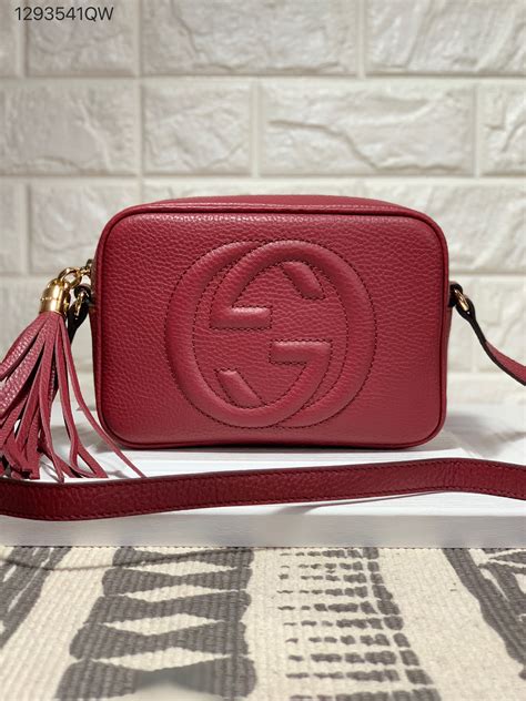 gucci burgundy bag|gucci cross shoulder bag.